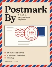 Cover of a mail-in sweepstakes log book